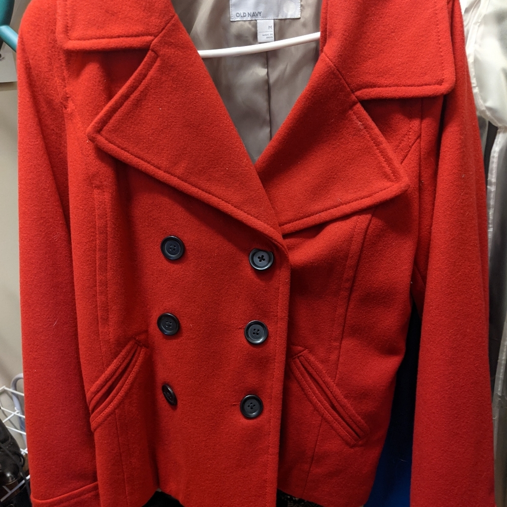 Red Peacoat